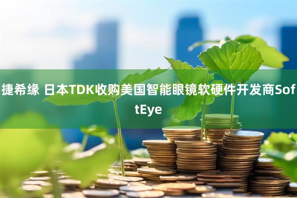捷希缘 日本TDK收购美国智能眼镜软硬件开发商SoftEye