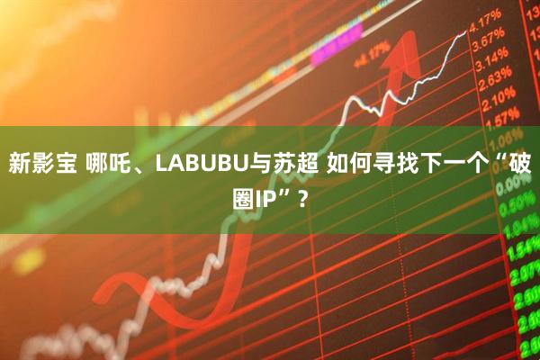 新影宝 哪吒、LABUBU与苏超 如何寻找下一个“破圈IP”？